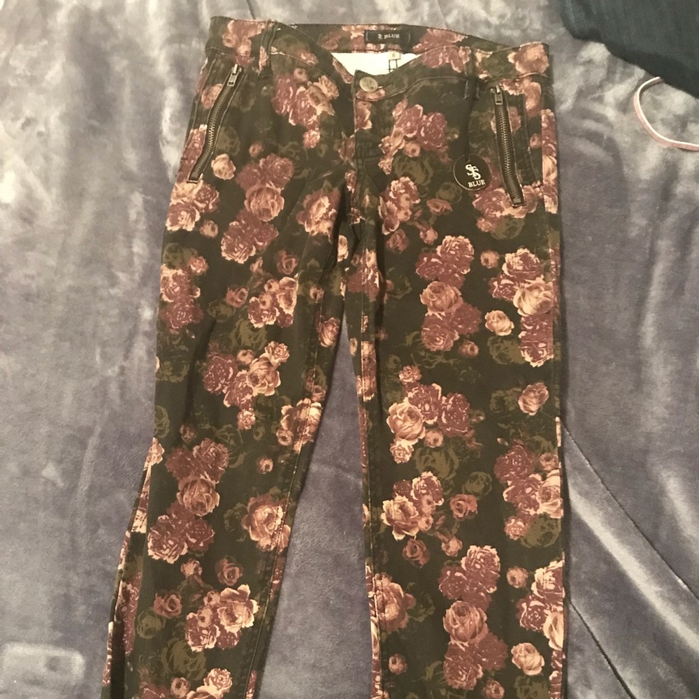 STS Blue floral jeans from Nordstrom’s